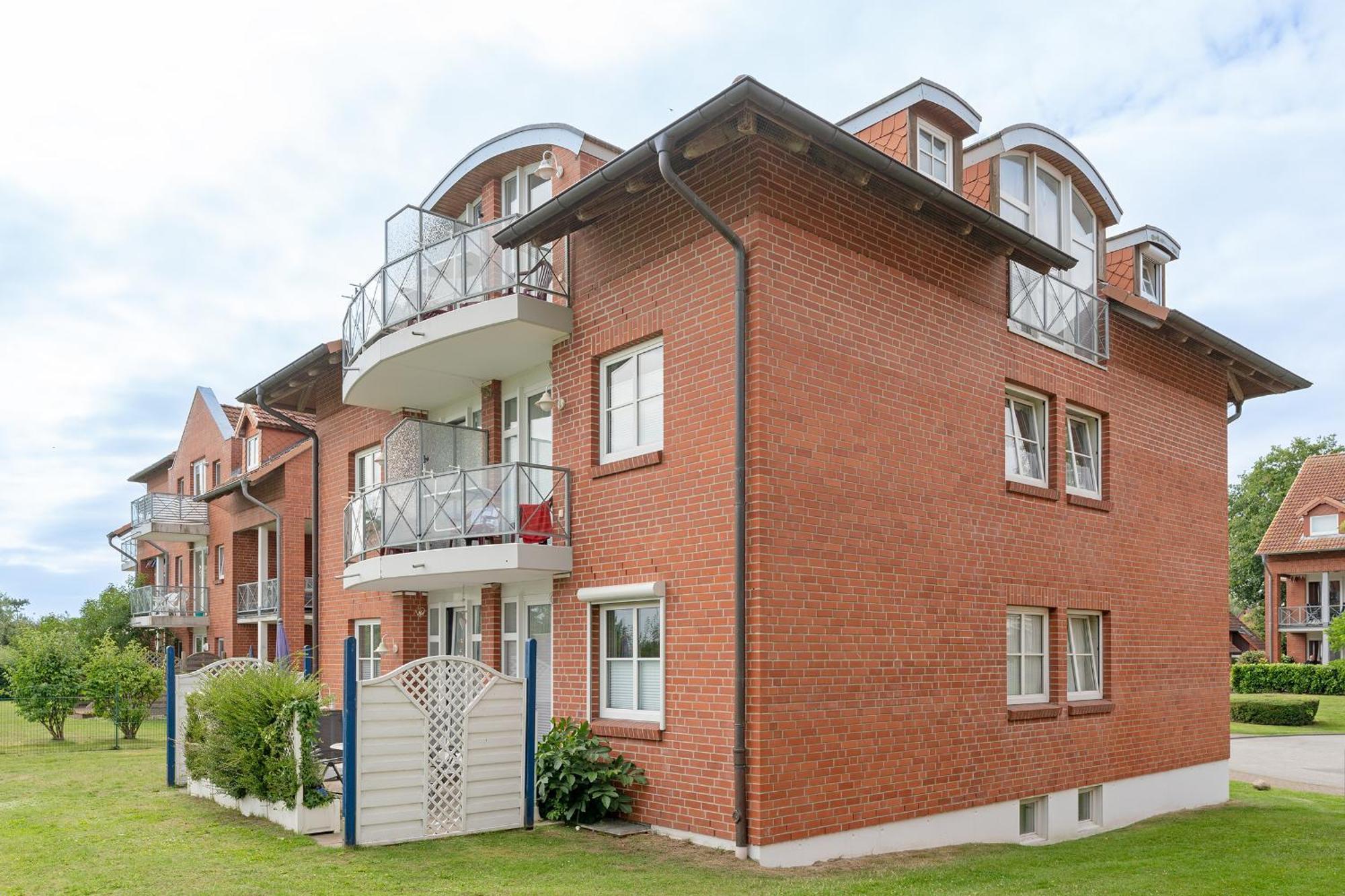 Ferienwohnung Muschelblume mit Terrasse im Kaiserhof 3 Kellenhusen Exterior foto