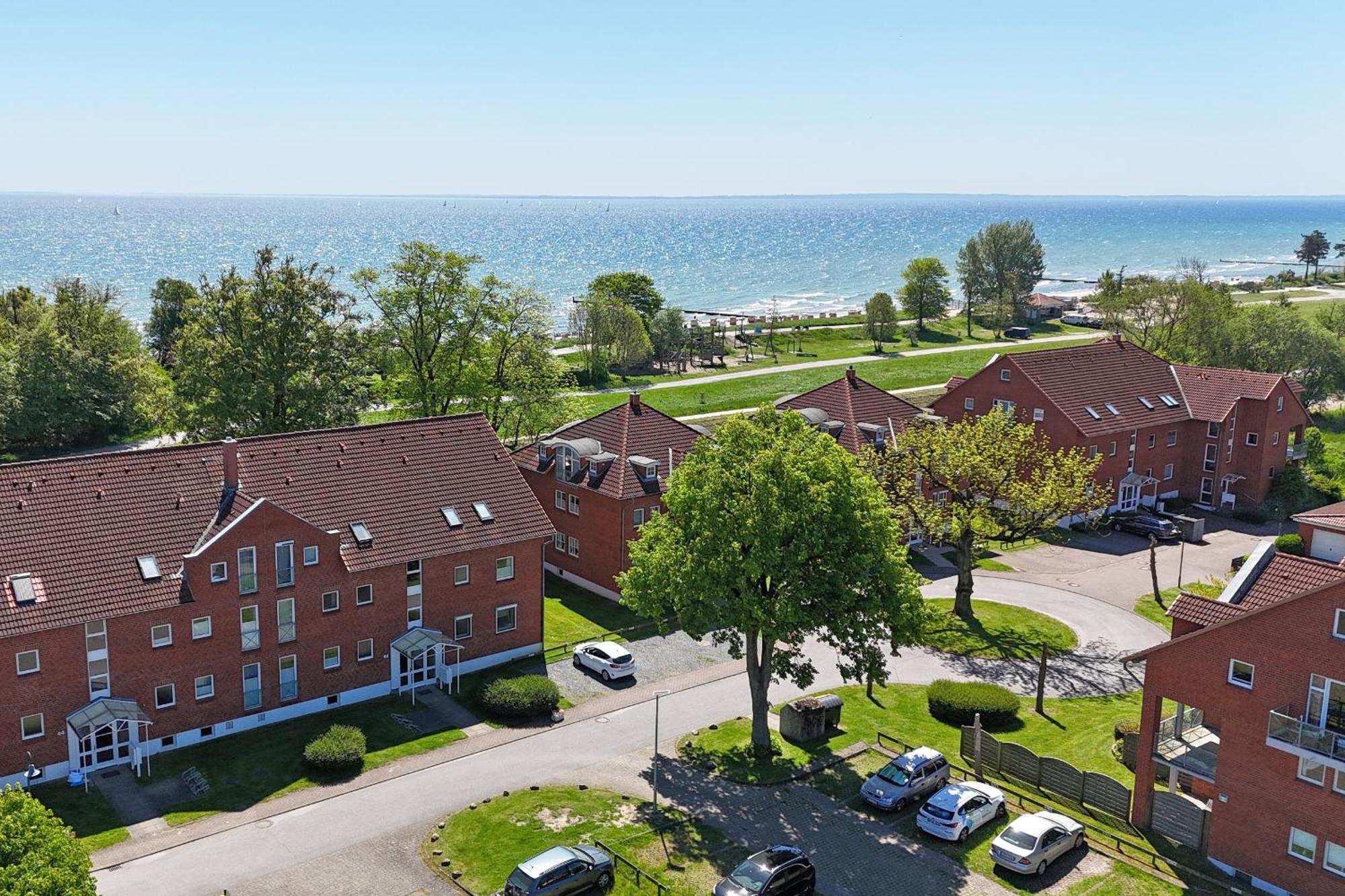 Ferienwohnung Muschelblume mit Terrasse im Kaiserhof 3 Kellenhusen Exterior foto